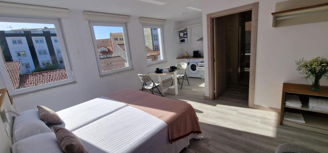 Estudios En Plaza Cabo Da Vila Centro Muxía Eksteriør billede